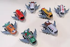 Pull Back Airplane Aluminum Toy ~ Children's Mini Pull Back~ 2"`~ Set of 7~NEW - Picture 1 of 6