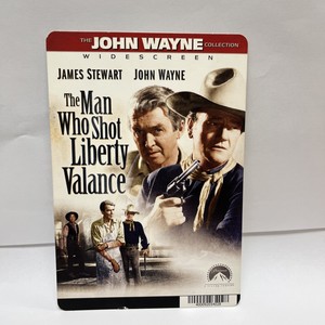 Movie Decoration Card John Wayne The Man Who Shot Liberty Vance  8 X 5.5