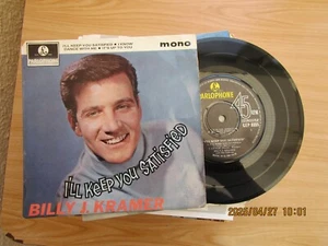 BILLY J KRAMER WITH THE DAKOTAS=I'LL KEEP YOU SATISFIED E.P. P/C VG++ - Picture 1 of 2