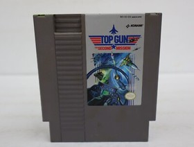 TOP GUN: THE SECOND  MISSION (NES, 1990) Cart Only