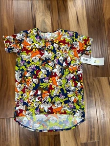 Lularoe Disney Gracie Size 10 7 Dwarves Kids Irma Snow White CUTE! NWT! - Picture 1 of 7