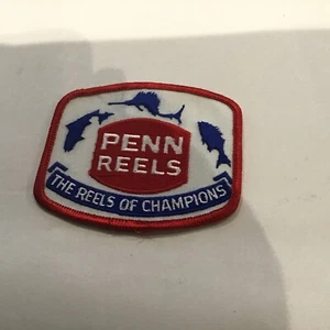 Vintage Penn Reels The Reels Of Champions Patch bestickt #P - Bild 1 von 2