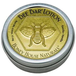 Solid Bee Bar Hand & Body Lotion Honey House Naturals VANILLA .6 Oz Small Travel - Picture 1 of 18