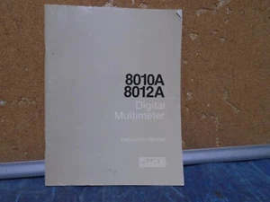 Fluke 8010A 8012A Manuale istruzioni e servizio 491944 9/78 - Foto 1 di 2