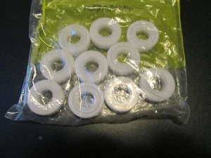 Rodamiento de bolas radial de carrera de plástico diámetro de 0,375", 1,125" OD, abierto, bolas SS 3/8W - Imagen 1 de 1