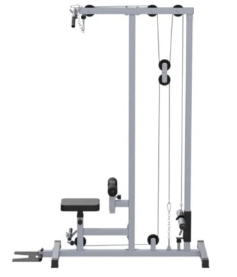 Máquina de ejercicio Lat Pull Down fila baja barra cable fitness cuerpo entrenamiento gimnasio en casa Foto 1 de 4