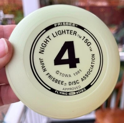 Night Lighter Midnight GLOW MINI Disc Golf Frisbee #707 (Free Innova Pin) Wham-O - Image 1 of 4