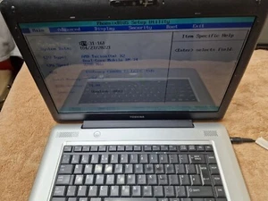 Toshiba Satellite L450D-11X Silver Laptop Amd Turion X2 Dual Core 2.2GHz Unteste - Picture 1 of 20