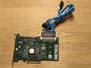 DELL PERC 0JW063 PCIE 6i SAS RAID CONTROLLER CARD (3602) - Picture 1 of 1