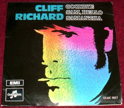 CLIFF RICHARD - GOODBYE SAM HELLO SAMANTHA..7" VINYL 1970 EMI HONG KONG SE ASIA - Image 1 of 3