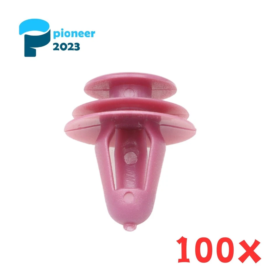 100Pcs Front Rear Door Trim Panel Retainer Clips for 2007-2012 Toyota FJ Cruiser - Image 1 of 4