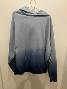 No Boundaries Pullover Hoodie Oversize Fit Blau Herren Gr. XL (46-48) NEU - Bild 1 von 6