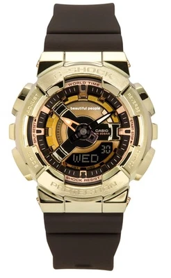 Casio G-Shock Bronze Dial Quartz Sports 200M Women's Ladies Watch GM-S110BP-5A - Image 1 of 4