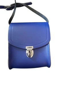 The Cambridge Satchel Company Mini Bag Small Royal Blue Leather - Picture 1 of 8