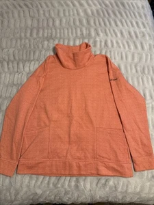 COLUMBIA Woman's Red/White Mock Neck Sweater Size XL - New! - Picture 1 of 4