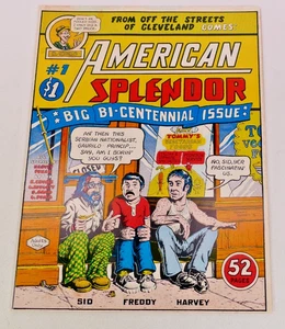 AMERICAN SPLENDOR #1 Underground Comic  - Clean/Unread - 1st Print Comix - Picture 1 of 22