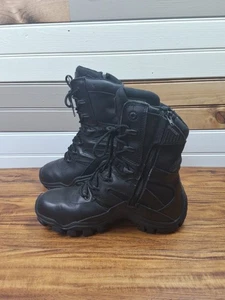 Botas tácticas negras Bates cremallera lateral para mujer talla 8 Fire EMS First Responder - Imagen 1 de 11