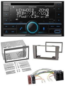 Kenwood CD 2DIN DAB USB MP3 Bluetooth Autoradio für Iveco Daily 2006-2014 silber - Bild 1 von 8