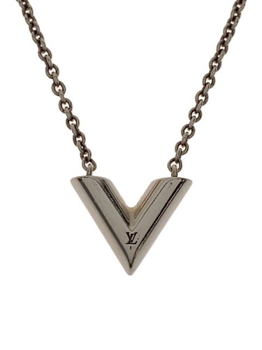 LOUIS VUITTON（LV） Collana LOUIS VUITTON ed Essentials V_SLV placcata donna con top SLV usata