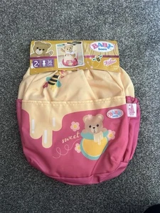 BABY born Bear Backpack for BABY born Bear and Dolls up to 43cm - Picture 1 of 7