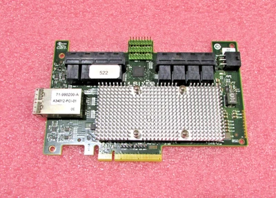 LSI ASTEK SAS A34012-PCI 12Gb/s 40-Port (2 ext x4/8 int x4)SAS PCIe x8 Expander - Image 1 of 4