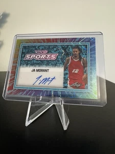 Ja Morant - Auto sportiva 2025 Leaf Vivid - 1/1! Memphis Grizzlies - Foto 1 di 5