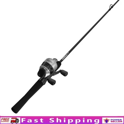 Spincast Fishing Rod Reel Combo 6ft Easy Use Smooth Retrieve Anti Reverse - Image 1 of 4