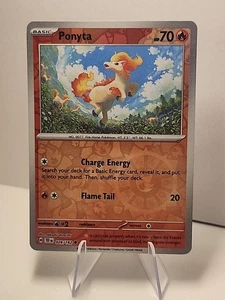 Ponyta 026/162 SV05: Temporal Forces Reverse Holo Pokémon TCG NM  - Picture 1 of 2