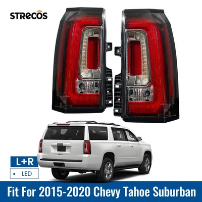 Upgrade LED Tail Light For 2015-2020 Chevy Tahoe/Suburban to GMC Style L+R Pair Foto 1 de 4