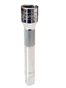 Snap On Tools USA 1/2” Drive 5” Long Knurled Chrome Socket Extension SXK5 NEW - Picture 1 of 8