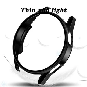Smartwatch Full Cover Case With Tempered Glass Film Smartwatch Screen Prot BUU - Zdjęcie 1 z 8