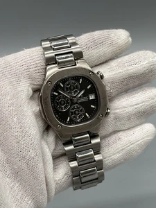 OTTIMO HERRENUHR PROFESSIONAL CHRONOGRAPH MIT DATUMSANZEIGE EDELSTAHL QUARTZ F.1 - Bild 1 von 15