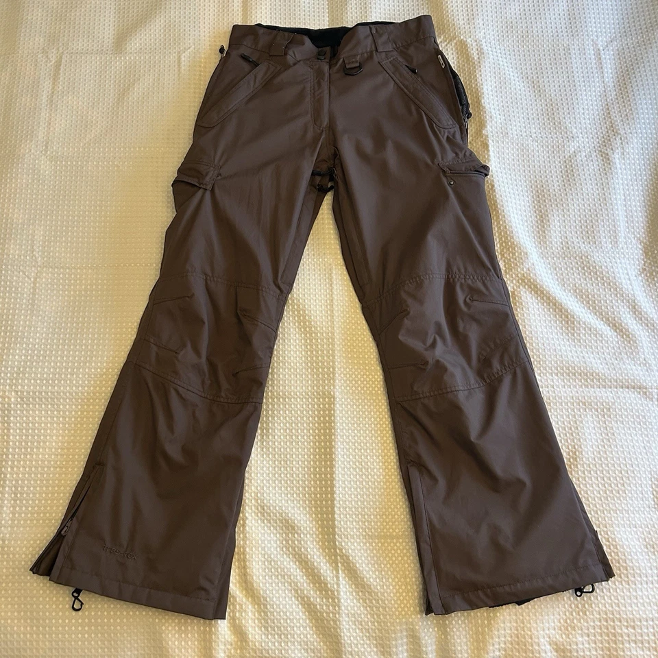 Trespass Med Snow Pants Mens Waterproof Windproof 5000mm Brown Ski Taped Seams - Image 1 of 4