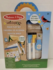 Melissa & Doug Let's Explore Seek & Find Bingo Spielset neu kostenloser Versand  - Bild 1 von 2