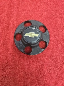 1988-1999 Chevy 1500 Truck Van Suburban Tahoe Hubcap Center Cap Black OEM 46254 - Picture 1 of 2
