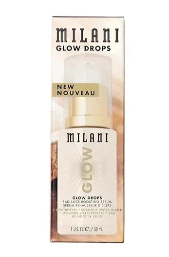 Milani Glow Drops Radiance Boosting Serum-Instantly Hydrate & Illuminate 1 Oz - Image 1 of 4