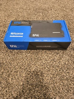 AudioControl EPIC 1000 mono subwoofer amplifier — 1000 watts RMS x 1 at 1 ohm - Image 1 of 4