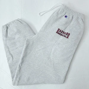 Vintage Champion Sweatpants Mens Large Gray Harvard Medical University 90s Y2k - Picture 1 of 13