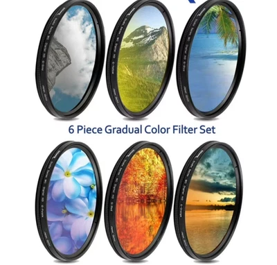 GOBE 52mm Lens Filter Kit Colored Filters Bundle - Various Colors - Image 1 of 4