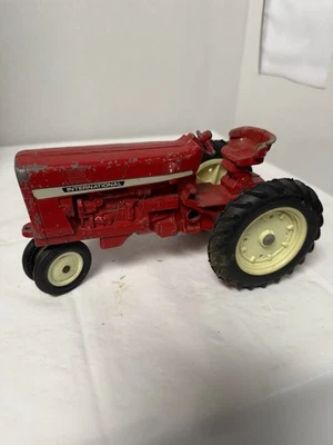 Tractor cosechadora Ertl International de colección 1/16 hierro fundido IH juguete agrícola Foto 1 de 4