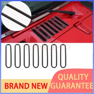 Engine Hood Air Inlet Vent Ring Cover Trim For Jeep Wrangler JK Accessories - Bild 1 von 13