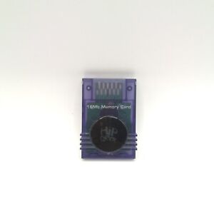 Carte mémoire pour GameCube Hip Gear 16 Mo Memory Cube 251 blocs
