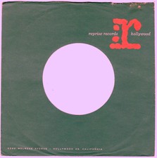 REPRISE RECORDS COMPANY 45RPM SLEEVE - EXCELLENT CONDITION