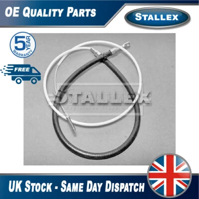 Fits BMW 5 Series 1981-1987 6 Series 1982-1989 Hand Brake Cable Rear Stallex - Image 1 of 4