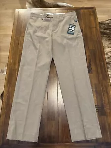 Lauren Ralph Lauren Norton Classic Fit Ultra Flex Pants Sz 33x30 Tan NEW $90 - Picture 1 of 4