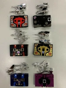 Transform G1 Reissue cassettes Buzzsaw Laserbeak Frenzy Rumble Ravage Ratbat - Picture 1 of 27