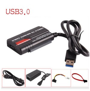 USB 3.0 to IDE SATA S-ATA 2.5 3.5 HD HDD Hard Drive Adapter Converter Cable
