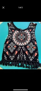 Rue 21 Tank top Midi Black Medium (Junior’s) - Picture 1 of 2