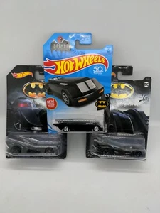 Hot Wheels Lot of 3 Batman Cars Batmoblie  - Picture 1 of 7