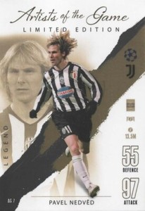 Topps Match Attax 2023/24 23/24 Pavel Nedved Artists of the Game Limited Card